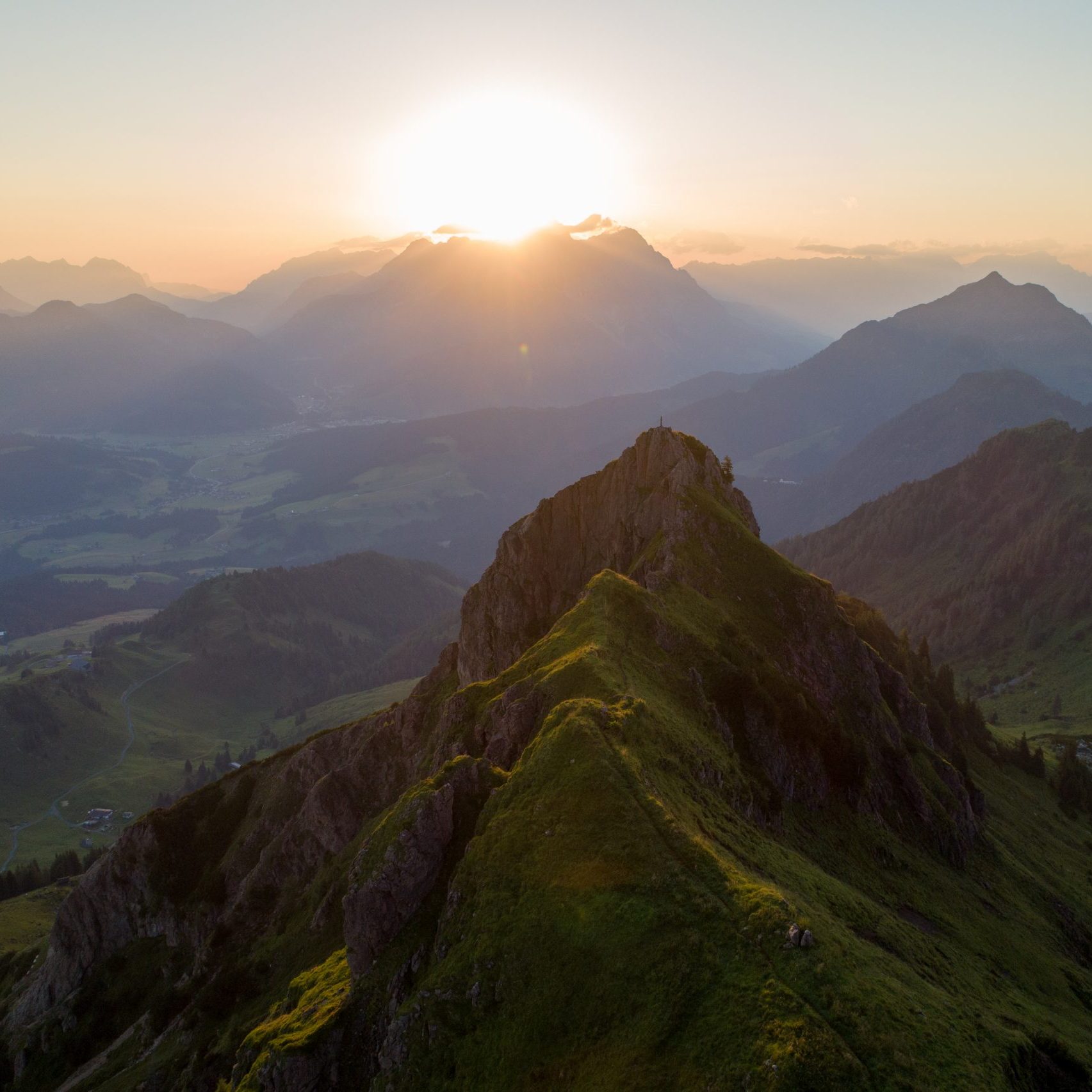 Marokka Gipfel 
Sonnenaufgang